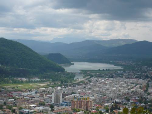 Вид города