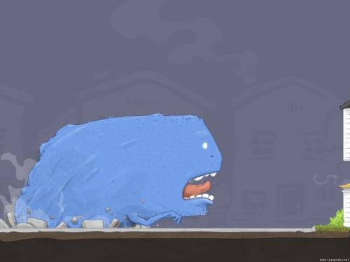 Рисованные обои - Голубое чудо Голубое чудо