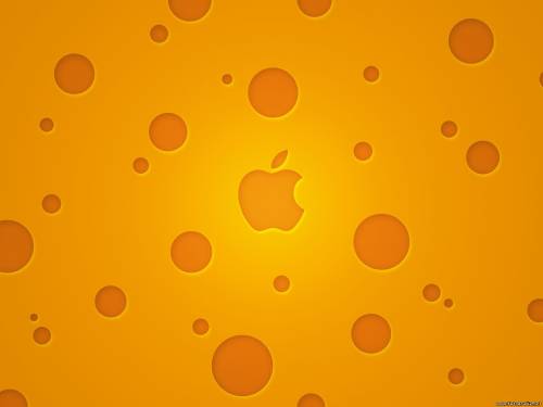Сырный фон Apple