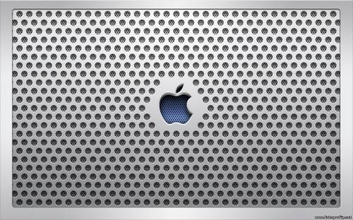 Apple - решетчатый фон