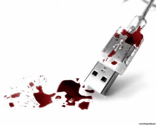 Кровавый USB