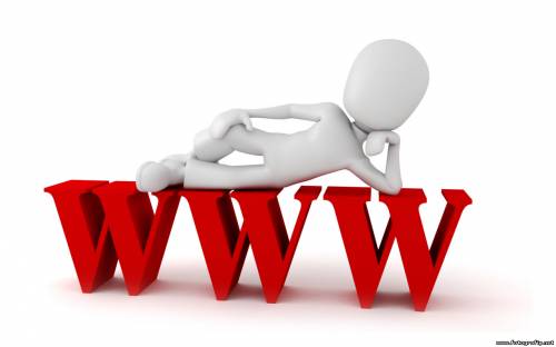 WWW - на белом фоне