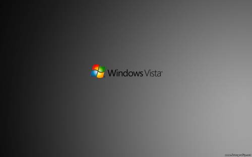 Windows Vista - серый фон