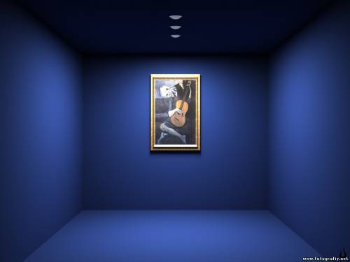 3D одинокая картина