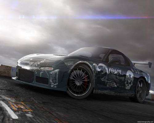 Машина из игры NFS Pro street