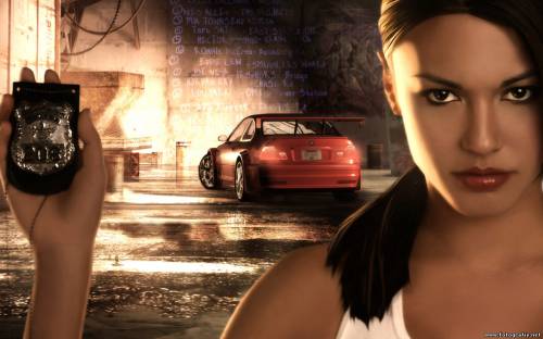 NFS - девушка
