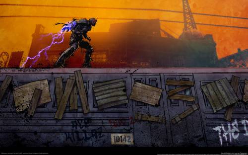 Infamous- На крыше