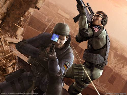 Спецназ из игры Rainbow_Six