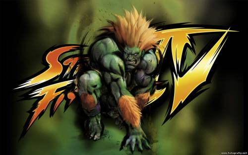Монстр из игры Street Fighter 4