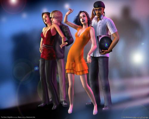 Игра Sims2 Nightlife