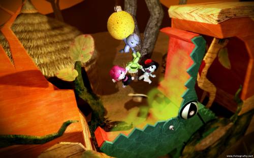 Игровой мир игры Little big planet