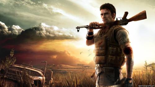 Пейзаж из игры Far Cry2