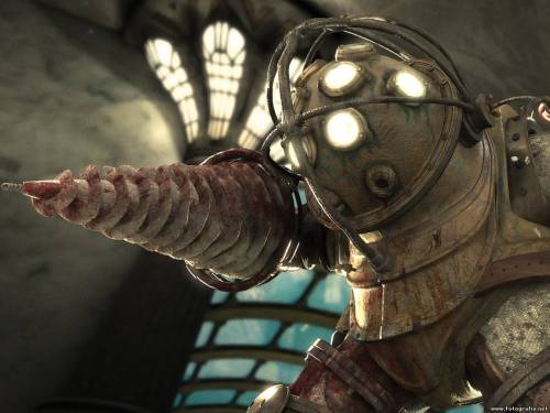 Монстр из игры Bioshock