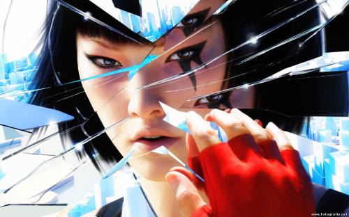 Игра Mirrors Edge - разбитое стекло