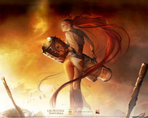 Девушка из игры Sacred Weapon
