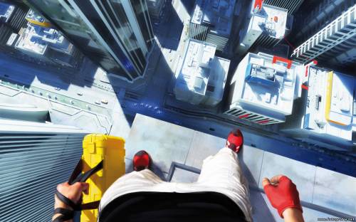 Игры - Mirrors Edge городские крыши Mirrors Edge городские крыши